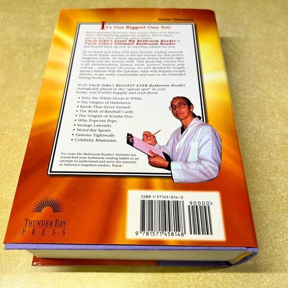 Uncle John's Biggest Ever Bathroom Reader Hardcover Book – May 7, 2002 - Picture 2 of 3